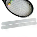 Miniatyrbild 1 av 5: Transparent Racket Head Sticker Frame Guard Repskydd Tennisracket Skyddstejp Minska Friktion TPU