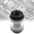 Miniatyrbillede 2 af 5: Vandkøling Flow Filter G1/4 Indvendigt Gevind Transparent Dobbelt Internt Samling