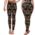 Pikkukuva 2 / 3: Treenileggingsit naisille Tummy Control Halloween joogahousut korkeavyötäröiset printed leggingsit naisille style 7 XL