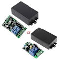 Pikkukuva 1 / 5: AC 110V 220V Kauko-ohjainkytkin 433Mhz Kauko-ohjain 1CH Langaton kauko-ohjain