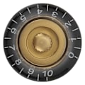 Miniatyrbilde 4 av 4: 4 stk. Topphatt Knotter Elektrisk Gitar Volum Tonekontroll Potensiometer for EPI/LP Tilbehør