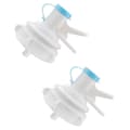2-pack Vattenautomatventil, Vattendunk Dispenser Ventil Vattendunk Lock Pip Återanvändbar Plastkran