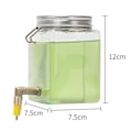 Miniatyrbild 3 av 5: 520ML Fågeldrickare Stor Kapacitet Bra Tätning Problemfri Installation Lättrengjord Fågelvattendispenser
