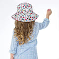 Miniatyrbild 4 av 5: Barnhatt Justerbar Solhatt Andningsbar Strandhatt För Pojkar Flickor_ll Rose 2-6 Years