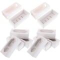Miniatyrbild 1 av 4: 10 st Pappersförpackning Macaronförpackning Dessert Transparent Förpackningslåda