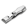 Miniatyrbilde 1 av 5: Bærbare neglesaks Profesjonelle neglesaks i rustfritt stål Reise Fingerneglkutter Trimmer M silver