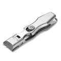 Miniatyrbillede 1 af 5: Bærbar Negleklipper Professionel Rustfrit Stål Negleklipper Rejse Fingernegleklipper Trimmer M silver