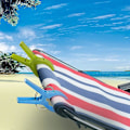 Miniatyrbilde 2 av 5: Strandhåndkleklemmer, 12 stk. store klesklyper klesklyper klesvask