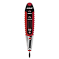 Miniatyrbild 1 av 5: Digital Testpen AC/DC-Tester Elektrisk LCD-Display Spänning Detektor Testpenna Intelligent Induktion Kretsdetektering Red no battery