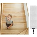 Miniatyrbillede 1 af 2: Anti-slip Strimler Til Trapper Transparent Anti-slip Strimler Til Trapper 4*24in Pakke Af 15