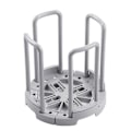 Miniatyrbild 1 av 4: Kök Multifunktionell Utdragbar Avtagbar Dish Rack (Grå)