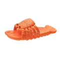 Miniatyrbillede 1 af 5: Fisk Hummer Klip Klappere - De Originale Fiskeslippers Lobster Orange Size 30-31
