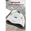 Miniatyrbillede 2 af 5: 180W X7 Max Dobbelt UV LED Lampe Negle Tørreapparat
