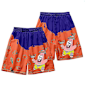 Miniatyrbillede 2 af 3: Mænds Badetøj Patrick Star Korte Strandshorts Bukser Hurtigtørrende Strandtøj Badebukser Badetøj Surf Board Bukser DK9 M
