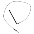 Miniatyrbild 1 av 3: 1st Keramisk Gitarrpickup Stick Passiv Piezo Pickup Hård Sadel Transducer Pickup för Klassisk Akustisk Folkgitarr (Svart+Silver)