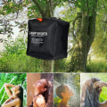 Miniatyrbilde 5 av 5: Solardusjpose 40 liter camping, temperatur 45°C fotturer, klatring