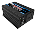 Miniatyrbild 1 av 5: 4000W Omvandlare 12V till 220V Ren Sinusvåg Växelriktare Ren Sinusvåg Transformator Med Fjärrkontroll &