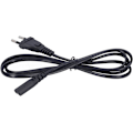 Miniatyrbilde 4 av 5: Strømkabel, EU-standard 250V 2.5A, 1.5M, Nettstrømkabel 2-polet for høyttaler, skjerm, PC, bærbar PC, etc.