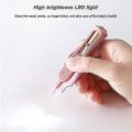 Pikkukuva 4 / 5: LED-valoinen nenän puhdistustyökalu, nenän puhdistuspinsetit vauvoille ja lapsille Red