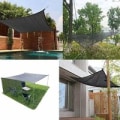 Miniatyrbilde 3 av 3: Skygge Nett 8 Pins Skygge 80% Styrket Tykkere Skygge Seil, Drivhus Vindtett Nett med Øyemottakere, for Plantedeksel/Drivhus/Hage/Pergola (3x6m)