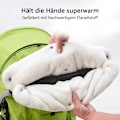Pikkukuva 3 / 5: Yksi koko sopii kaikkiin rattaiden hanskoihin, rattaiden kädenlämmittimet