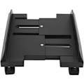 Miniatyrbild 1 av 5: Avtagbar Justerbar Datorhöljesställ Datorvagn med Hjul Serverbricka Rack Bälte