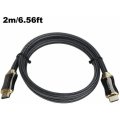 Pikkukuva 3 / 4: 4K HDMI-kaapeli 2M - Ammattimainen Ultra HD 2160p 4K 3D Full HD Punottu Nylon HDMI 2.0 -kaapeli