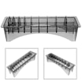 Pikkukuva 3 / 3: Muovinen Clipper Guard -pidike, yleismallinen Clipper Comb -pidikekotelo parturiliikkeeseen