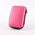 Miniatyrbillede 1 af 2: 2x Hovedtelefon Data Kabel Opbevaringskasse Oplader Power Bank Opbevaringsboks Data Kabel Taske Rose