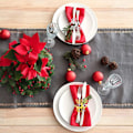 Miniatyrbillede 4 af 4: Servietringe Sæt af 6 Julehjorte Servietringe Fancy Reindeer Servietspænder Bryllups Smykker Festlig Middag Julebord Midtpunkter (Sølv)