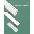 Miniatyrbillede 5 af 5: 4 Par Selvklæbende Strømbånds Vægmontering Fixator, Strømbånds Skrivebords Vægmontering, Simplest Beslag Stativ til Strømbånd, WiFi Router