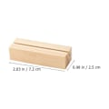 Miniatyrbillede 3 af 4: 12 stk. Træ Foto Stand Rektangulær Billedholder Memo Holder til Hjemmekontor