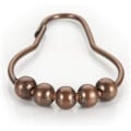 Miniatyrbillede 2 af 5: Bruseforhængskroge Ringe, Rustfrit Stål Rustfrit Bruseforhæng Ringe og Kroge - Sæt af 24 - Bronze