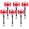 Miniatyrbillede 1 af 5: 6 Magnetiske Pile til Magnet Dartbræt Dartbræt Canada Nationalflag