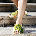 Miniatyrbilde 4 av 5: Fiske Flip Flops - De originale fiskeslippers grey 42-43
