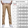 Miniatyrbilde 2 av 2: Herre Chino Bukser Casual Bukser Black 32