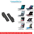 Miniatyrbillede 3 af 5: Bærbar Surface Connect til USB Type C Adapter til Surface Pro 7 6 5. generation 4 3 Laptop 15V PD Opladning