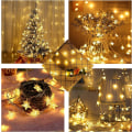 Miniatyrbillede 3 af 4: LED Fejelygter, 6M 40 LED Varmt Hvid Julefejelygter