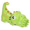 Miniatyrbillede 4 af 5: Elektrisk Boblemaskine Dinosaur Formet 10 Boblehuller Automatisk Boblefremstillingslegetøj Med Bobleopløsning 105ml