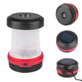 Campinglykta Ficklampa Vikbar, 2 Laddningsmetoder Solcellsdriven Bärbar utomhus solcampinglampa