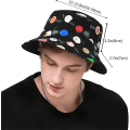 Miniatyrbilde 5 av 5: Bucket Hat Pakkbar Solhatt Fiskehatt Utendørs Sommer Strand Caps For Menn Kvinner Duck Adjustable