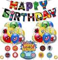Superhelte Helium Balloner Superhelte Banner Superhelte Eventyr Kage Toppers Superhelt
