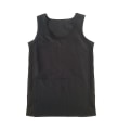 Miniatyrbild 1 av 5: Haleychan Kvinnors Tomboy Bröstbindande Baddräkt Trans Lesbisk Tank Top Pullover Korsett Baddräkt Platt Bröst S-3xl (endast Simväst Black S