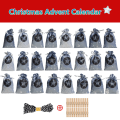 Miniatyrbillede 2 af 3: Julekalender Gaveposer i Satin