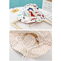 Miniatyrbild 5 av 5: Barnhatt Justerbar Solhatt Andningsbar Strandhatt För Pojkar Flickor_ll Beige Dinosaur 2-4 Years