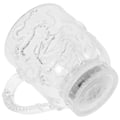 Miniatyrbillede 4 af 4: 1 stk. LED Akryl Blinkende Farverig Induktionskop Krus Farveskiftende Sensitiv Drikkekop til Vand Mælk Te Kaffe Drikkevarer Dragemønster (285ML)
