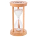 Miniatyrbild 1 av 4: Sandtimer i trä 5 minuter Portabel Sandtimer Dekorativ Timglas Timer Kök Sandklocka