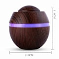 Miniatyrbilde 3 av 5: 500 ml Mini Luftfukter Ultralyd Diffuser Tre-Effekt Aromaterapi