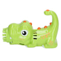 Miniatyrbillede 2 af 5: Elektrisk Boblemaskine Dinosaur Formet 10 Boblehuller Automatisk Boblefremstillingslegetøj Med Bobleopløsning 105ml
