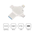 Miniatyrbild 3 av 5: Flash Drive Fotosticka För Iphone Usb C Ipad Pro Android Samsung, Ipad Pro Extern Lagring För PC, Macbook